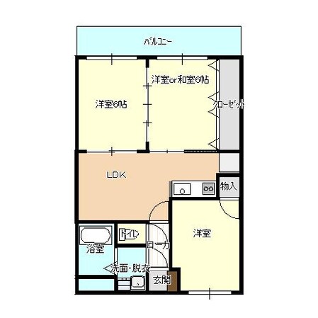 ユーミー和久市の物件間取画像